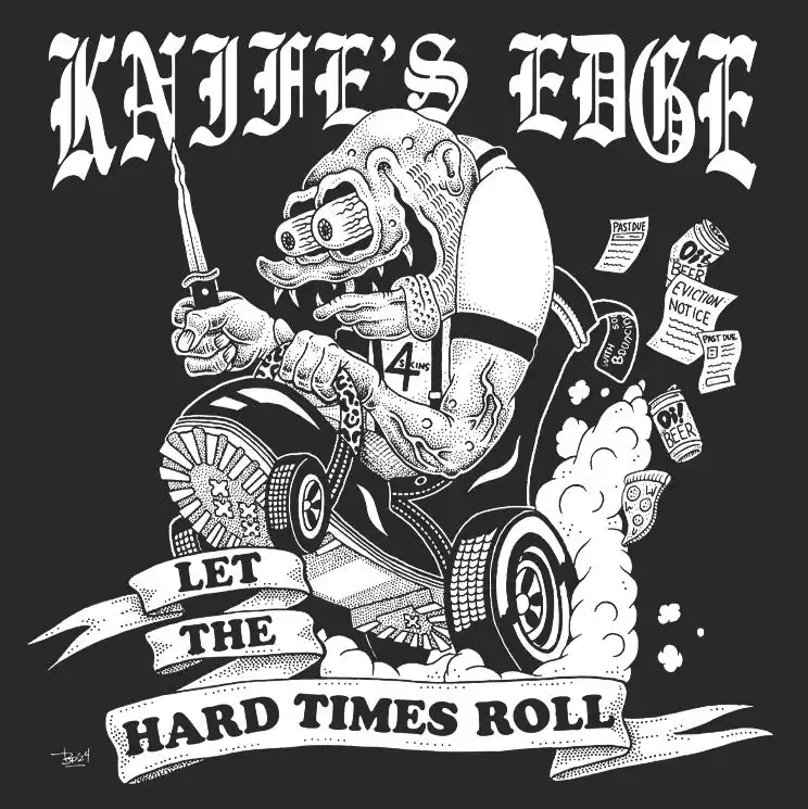 Knife's Edge; Skinhead, Let The Hard Times Roll, Phoenix, american Oi!, Oi!, streetpunk, punk