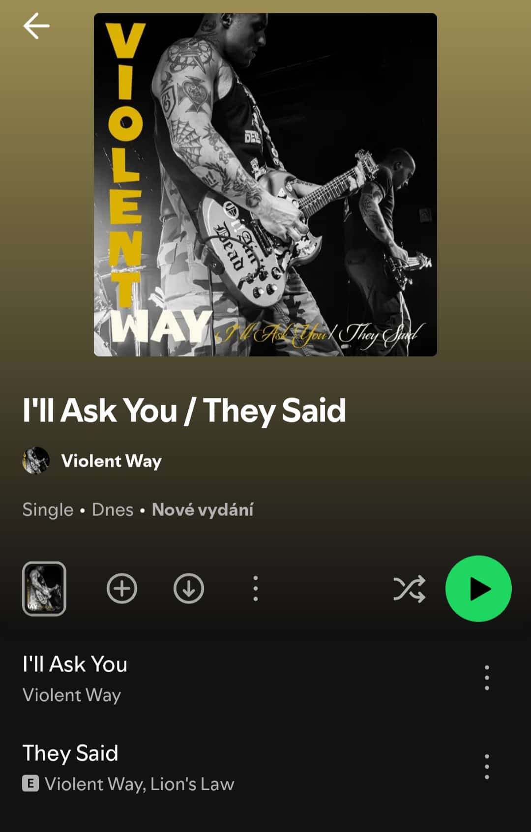 Violent Way, Oi!, streetpunk, skinhead, punk