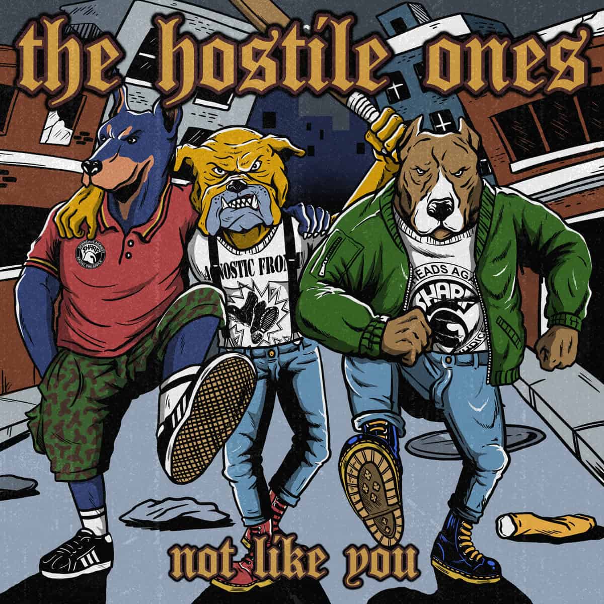 Hostile Ones, Oi!, hardcore, skinhead